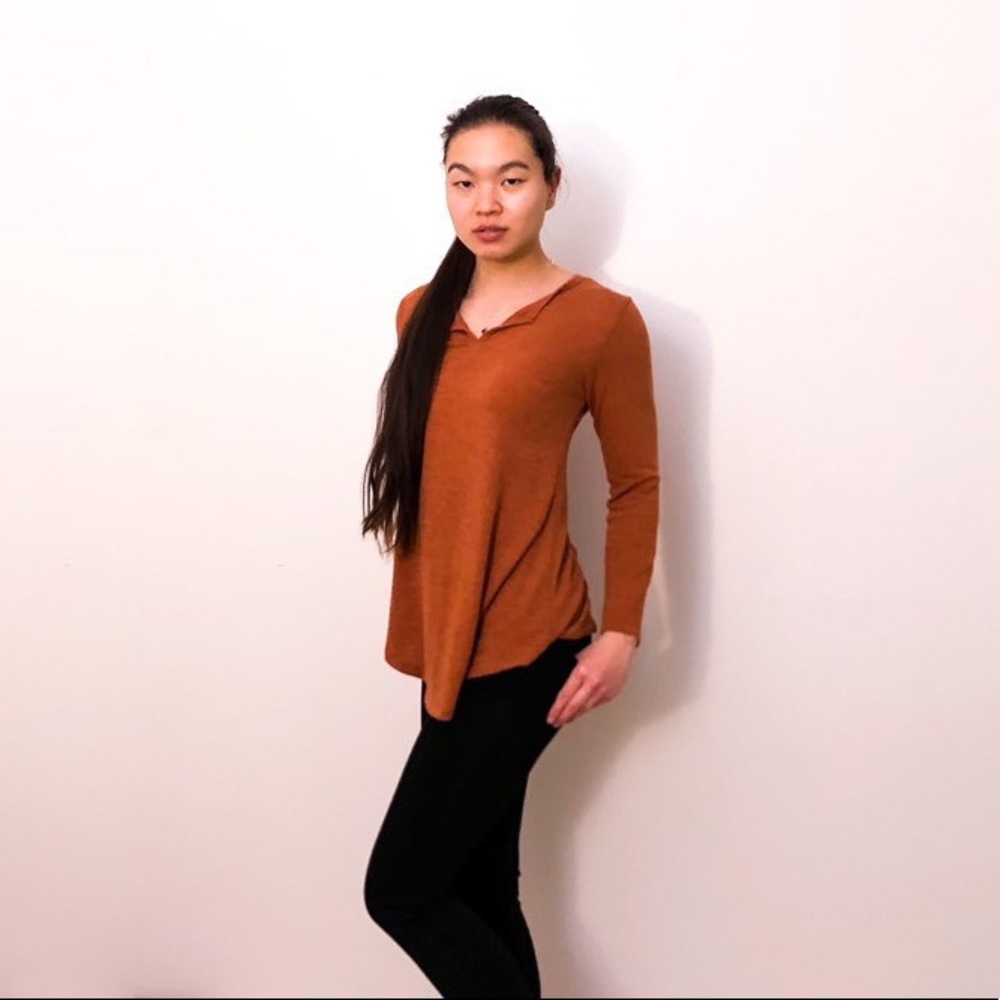 🌀🔥COPPER LONG SLEEVE FASHION TOP🔥 - Picture 2 of 6